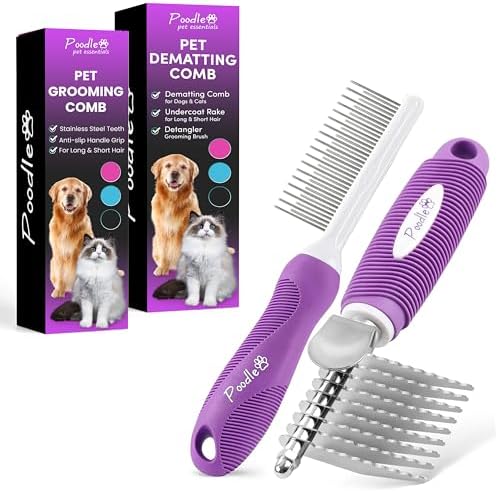 Stunning Best Tool For Dematting Short Hair Poodle image