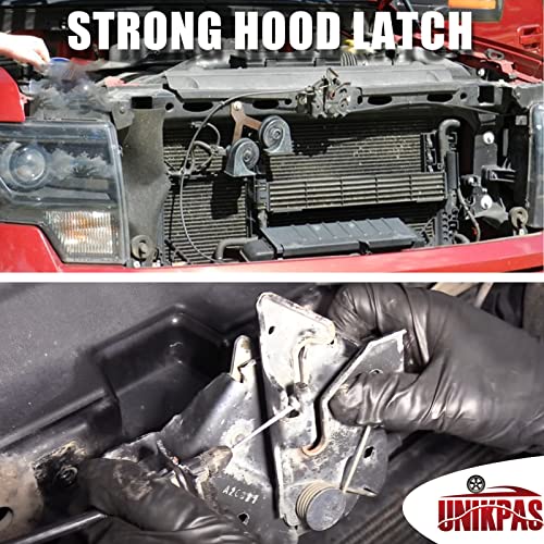 Image of Hood Latch Assembly Compatible for Ford F150 2004-2014 | Lincoln Navigator 2015-2017 | MKS 2013-2016 |Mark LT Base 2006-2008