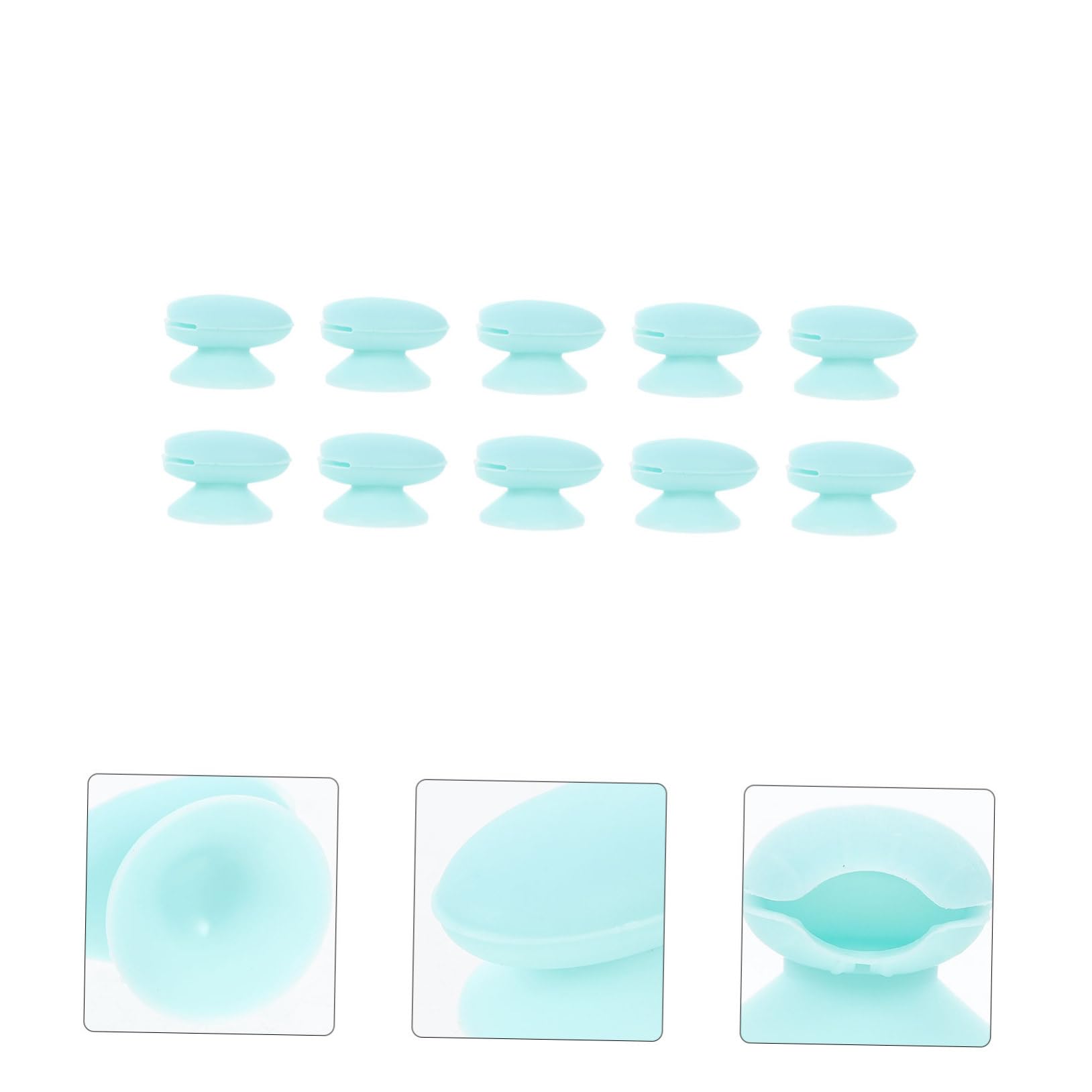 Ipetboom Silicone Lip Brush Caps 10pcs Lip Brush Covers for Travel Office School Business Trip