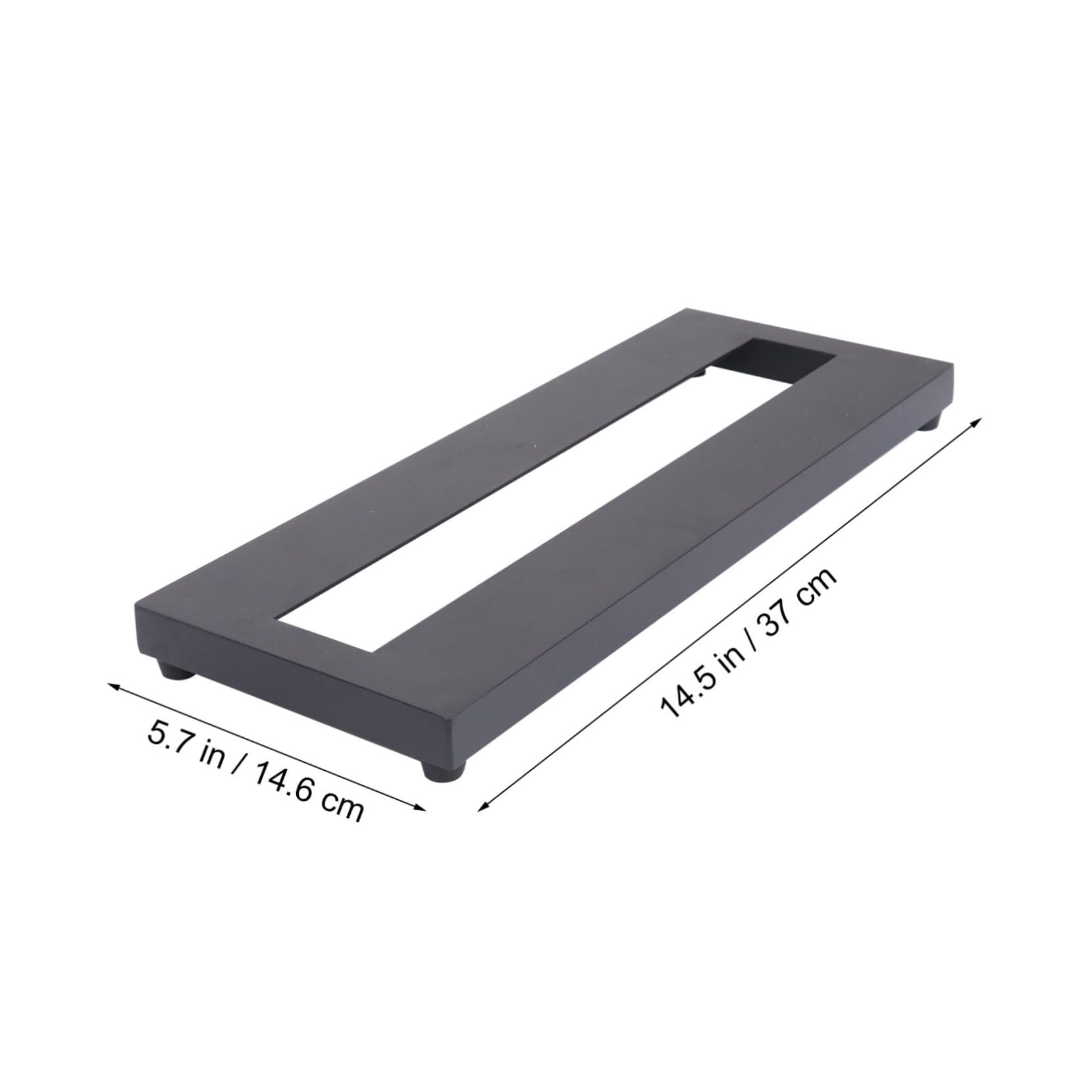 Toddmomy Practical Guitar Pedalboard Effector Stand Set Bracket for Electric Guitar Easy to Carry Bag Included Suitable for Stage Practice