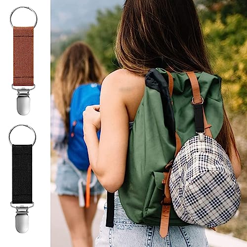 Hat Clip, Portable Cap Clip, Hat Holder for Travel on Bag Backpack Luggage, Adults Outdoor Travel Accessory Hat Companion4