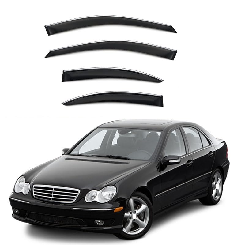Déflecteurs de vent pour Mercedes-Benz Classe C W203 2000-2006