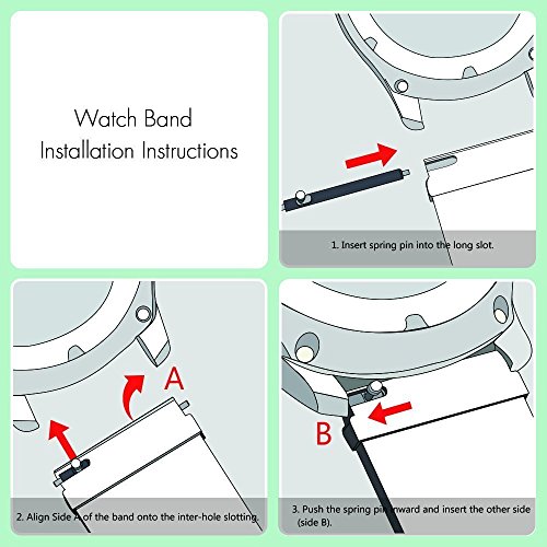 Image of 20MM Silicone Watch Band Strap & Double Lock Buckle Compatible with (ONLY 20mm Lugs Size) Noise X-Fit 1, Amazfit GTS 2 Mini, Amazfit Bip,Amazfit GTS,Galaxy Watch Active 2(44MM) (Grey)