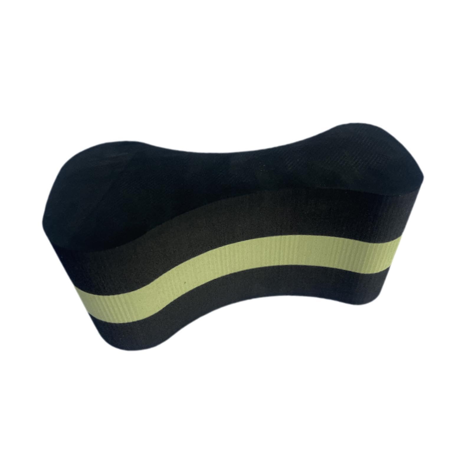 MERISHOPP Swimming Pull Float Swim Trainer EVA Pull Buoy Leg Float for Aquatic Fitness Black and Green| Sports Equipment | Outdoor Sports Gear | Exercise Gear-image-16