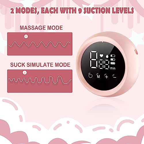 Electric Breast Pumps, Double Portable Breastfeeding Pump with 2 Modes 9 Levels - Image 2