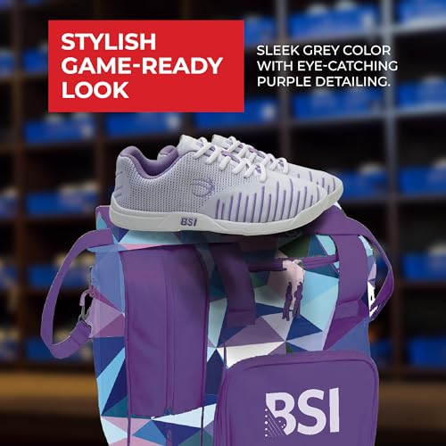 BSI BOWLER'S SUPERIOR INVENTORY, INC. Women's Bowling Shoe - Lightweight Shoes with Cushioned Support for Women 6