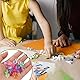 txuzong Kristalle Steine 1000 Stück Diamanten Kinder, Kunststoff Edelsteine für Kinder, Bunte Kristallsteine in Gemischten Farben, für Hochzeiten, Partys, Feiertagsdekorationen, Bühnenbilder