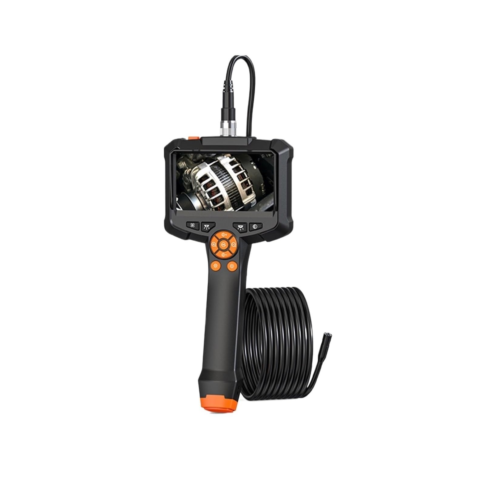 YNIYUJKL Camera, Industrial Endoscope Camera 4.3 Inch Single Lens Hd 1080P Car Inspection Waterproof Sewer With Led,For Wall Automotive Engine