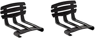 Duermete Seitenschläfer-Set aus PVC, rutschfest, zur Befestigung von Matratze in Gelenkbetten, dunkelgrau, Universalgröße