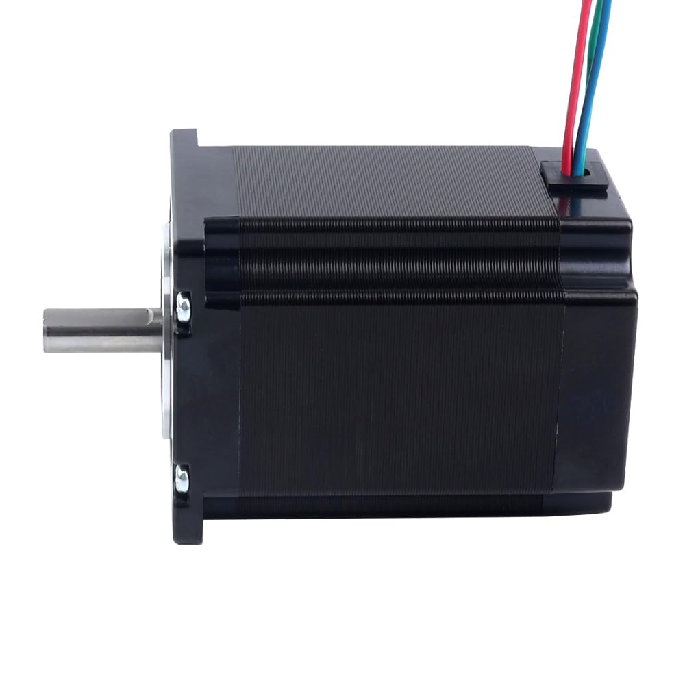 STEPPERONLINE Nema 23 Schrittmotor φ8mm Welle Bipolar 1.9Nm (269.06oz.in) 2.8A 57x57x76mm 4 Drähte CNC 3D Drucker