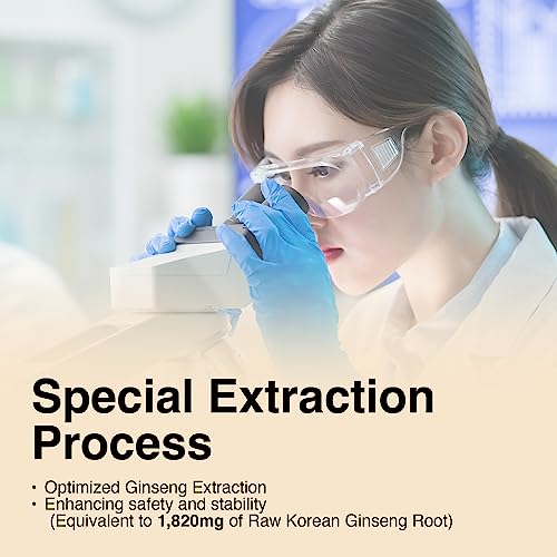 CheongKwanJang-Korean-Red-Ginseng-Extract-Capsules-Plus-All-in-1-Focus-Pills-for-Men-Women-Natural-Energy-SupplementsCirculation-Immune-Support-Brain-Booster-30-Capsules