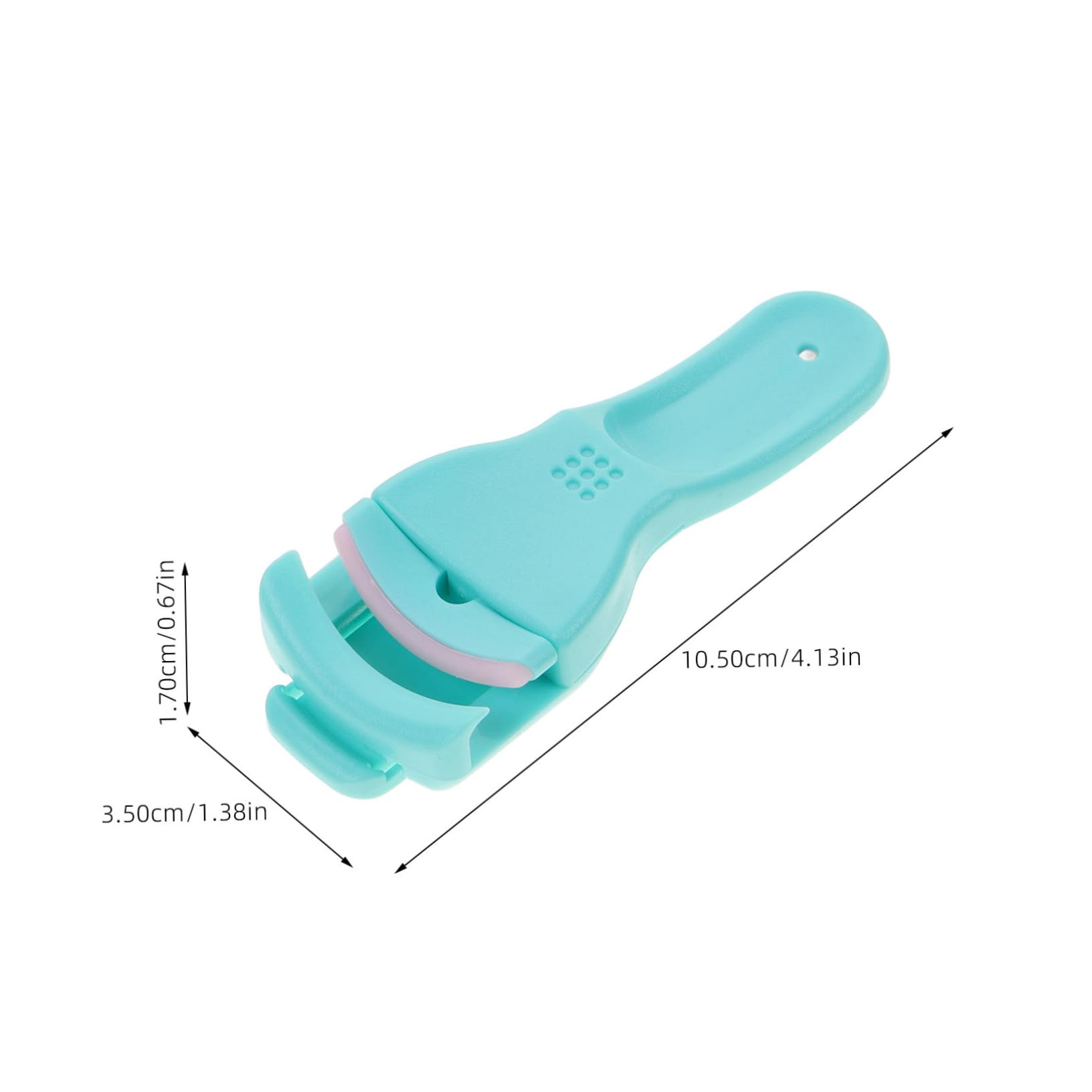 PartyKindom 2pcs Precision Eyelash Curler Refills Travel Lightweight Makeup Tool for Women