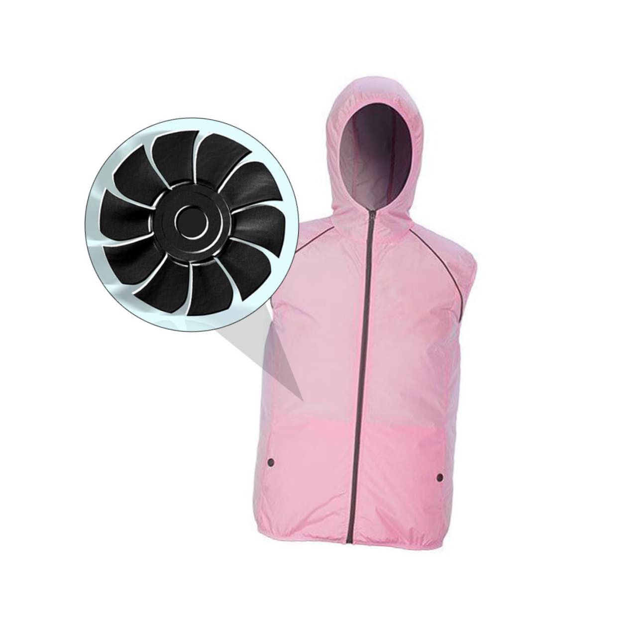 Weste Kühlweste kühlwesten cooling vest laufende kalte Weste Damenjacken für Damen während die Jacke Damenweste Lüfterkühlweste Kühlweste mit Sommer Lüfter anzug Mann