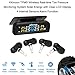 KKmoon TPMS Sistema de Monitoreo de Presión de Neumáticos de Coche Alarma...