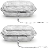 2 Pcs Ultrasonic Cleaner Baskets for Small Parts Parts Washer Basket Stainless Steel Jewelry Cleaning Basket for Diamond Ring Jewelry Cleaner