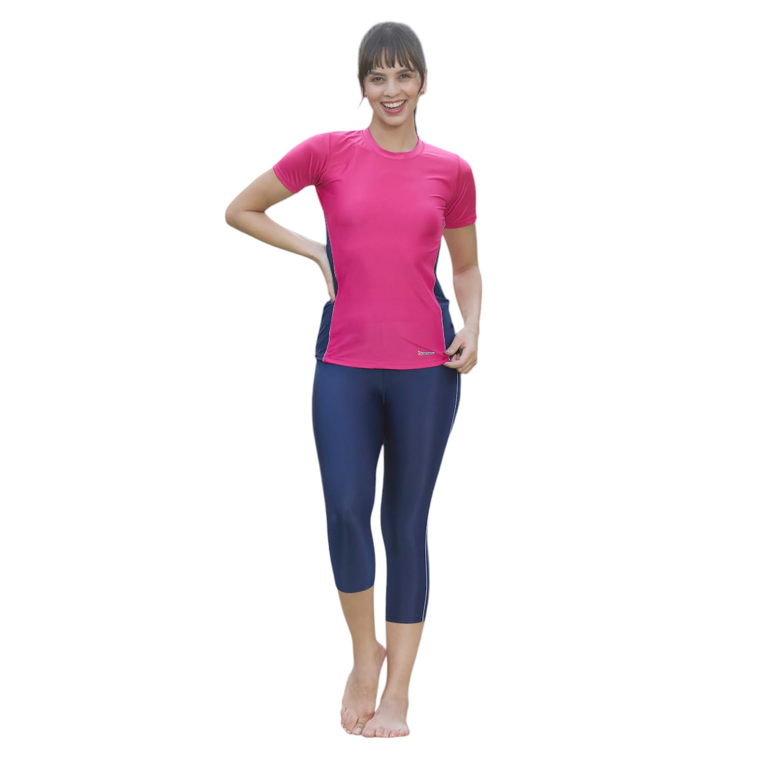 ROVARS 2 Piece Swimming Costume for Women (Without Pads)-picture-32