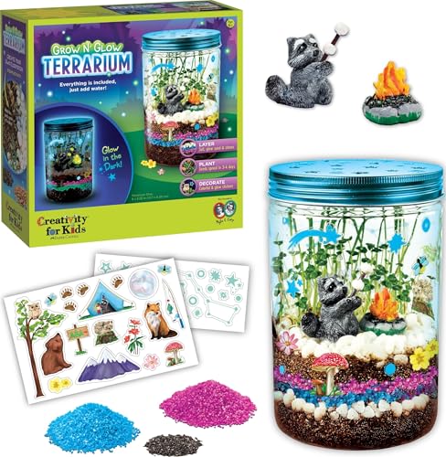 Creativity for Kids Grow 'N Glow Terrarium Kit - Educational...