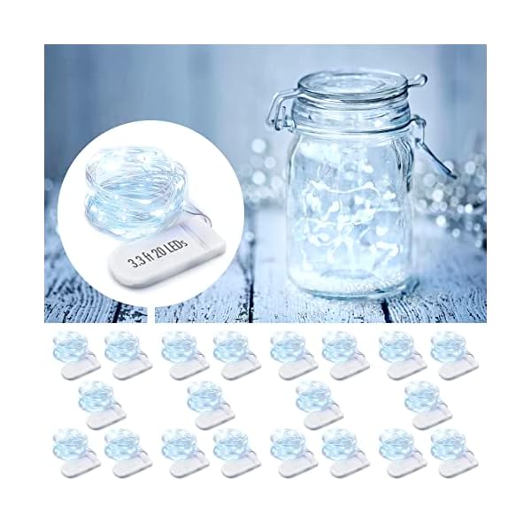 Mumuxi 20 pack fairy lights