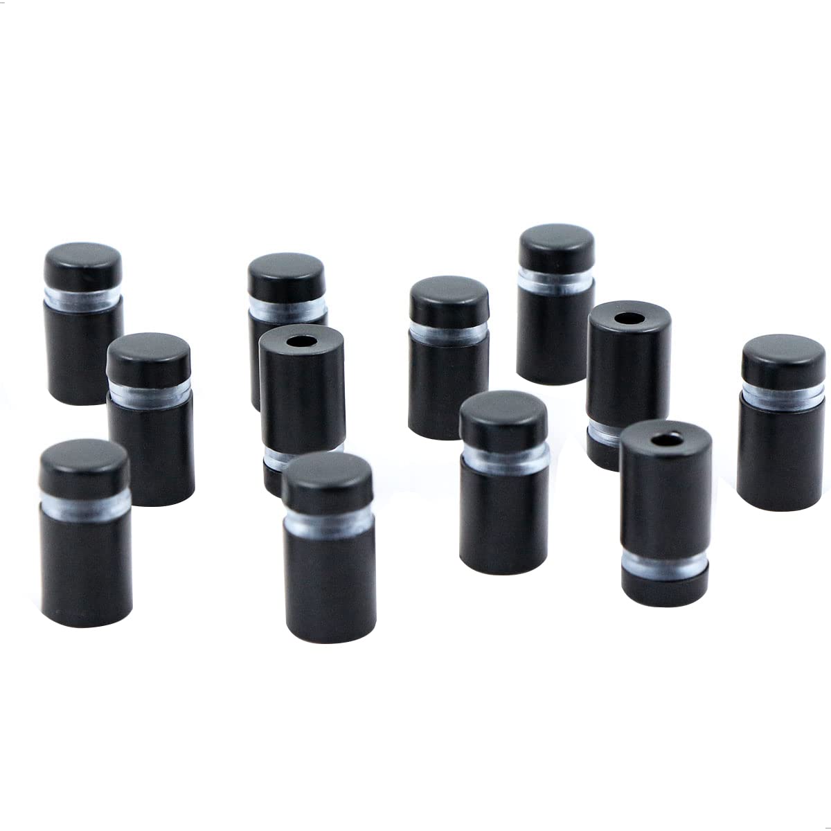 Distanziatore di Vetro a Vite Pubblicitario 12pcs - Distanziatore a Vite, Distanziatore per Cartelli, per Cartelli, distanziatore a Vite per Vetro