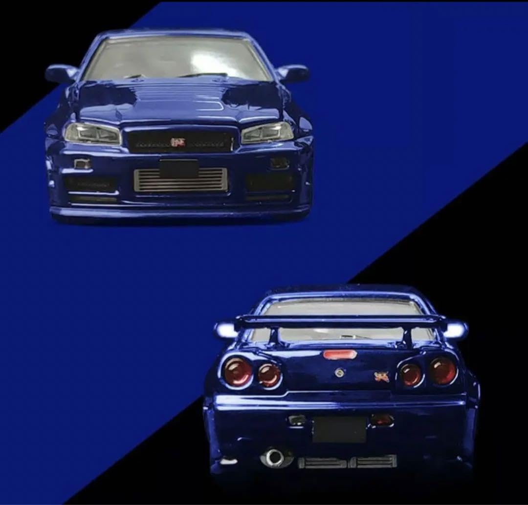 Amazon.co.jp: 699台限定 TIMEMICRO R34 GTR 164 ワイスピ : おもちゃ