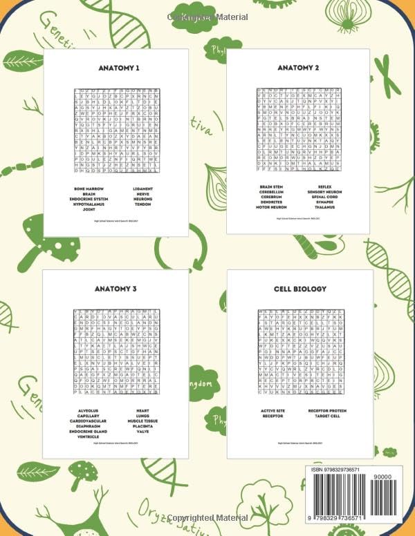 High School Biology Word Search Puzzles: A Hunt for Hidden Biology Terms! - Image 2