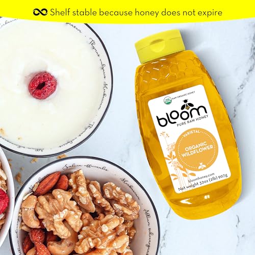 Miel Pura Orgánica Natural Bloom Wildflower 32oz miniatura 3