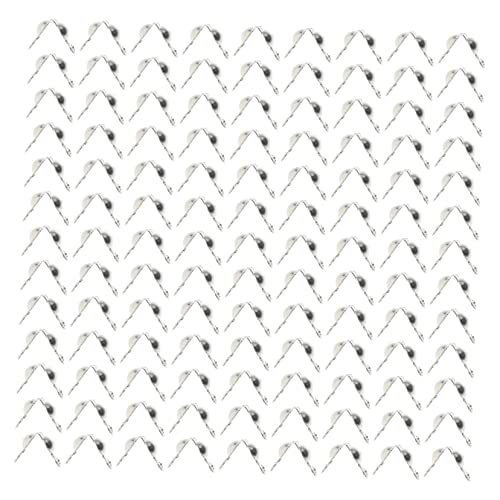 Homoyoyo Jewelry Making Bead Knot Covers 300pcs Metal Jewelry Crimps Beads Bracelet Clasps and Closures
