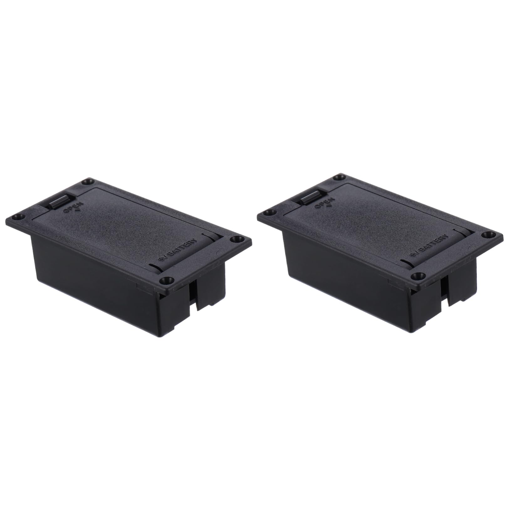 Levemolo 9v Guitar Pickup Battery Case Guitar Pickup Battery Holder for Active Pickup Guitars