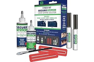 Allstar Marketing Group 7 Piece Liquid Sewing Kit: Secure Stitch Liquid Sewing Solution!
