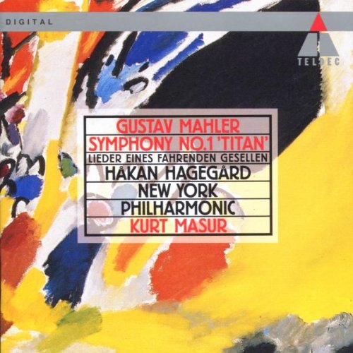 Symphony 1 / Songs of a Wayfarer [Audio CD] Mahler; Hagegard; Masur and Nyp