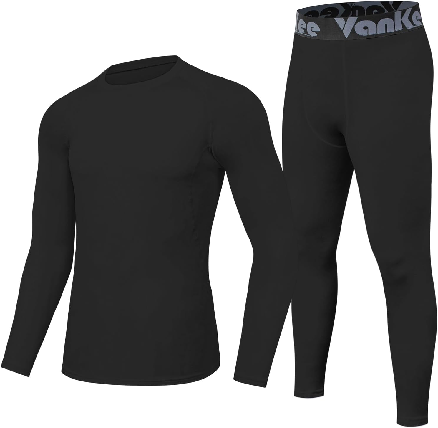 Thermal Underwear Set for Men Thermal Tops and Long Johns Men’s Thermals Base Layer Fleece Lined for Cold Weather