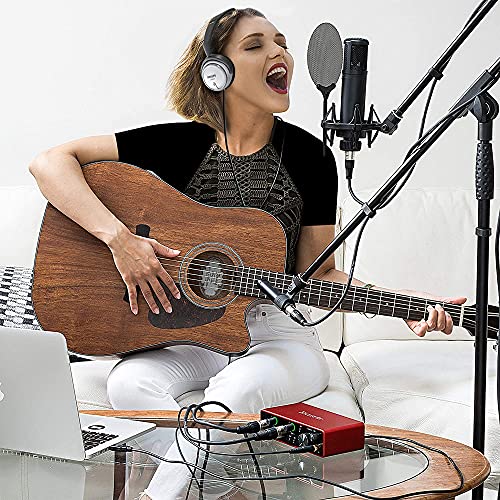 Philips Over Ear Wired Stereo Headphones For Podcasts, Studio Monitoring And Recording Headset For Computer, Keyboard And Guitar With 6.3 Mm (1/4") Add On Adapter- Silver #TOP1