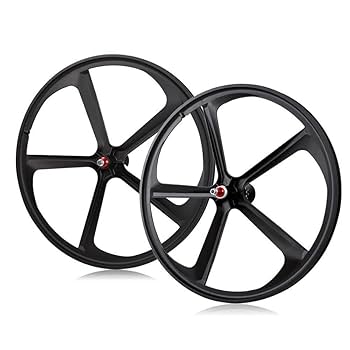 Amazon | 700Cホイールセット、5本スポーク自転車ホイールセット