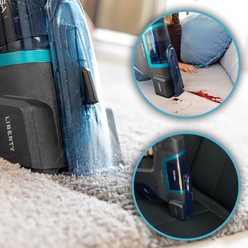 Cecotec Conga Hand Carpet&Spot Clean 2500 Wandtapijt Stofzuiger 50 W, 3 in 1: Spuiten, reinigt en zuigt, vloeistoffen en vaste stoffen, 2 x 350 ml vuil water en schoon water, looptijd 25 min - Image 6