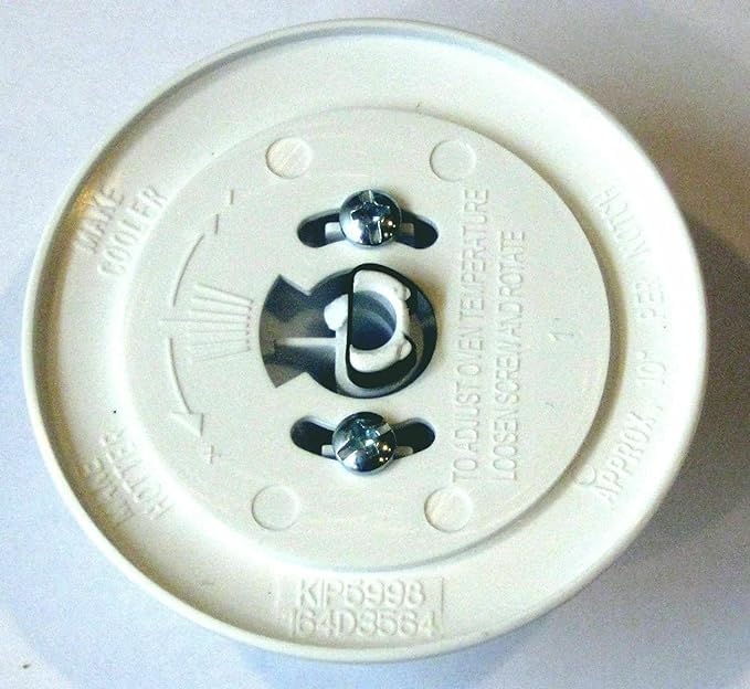 Bouton de thermostat pour four blanc robuste plastique durable