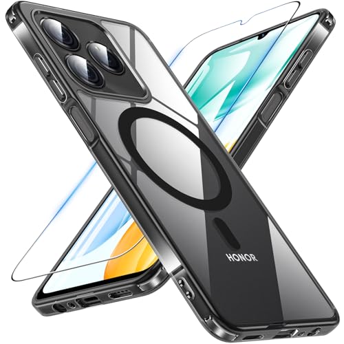 Coque Honor X5c rigide anti-rayures et transparente pour garder le design d'origine