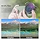 NEEWER 67mm CPL Filter für Telefon, 67mm HD Polarisationsfilter und Kaltschuh-Handyclip, inklusive Tragetasche und Objektiv-Reinigungstuch kompatibel mit Galaxy S24 Serie, iPhone 16 15 Pro Max 14 Pro