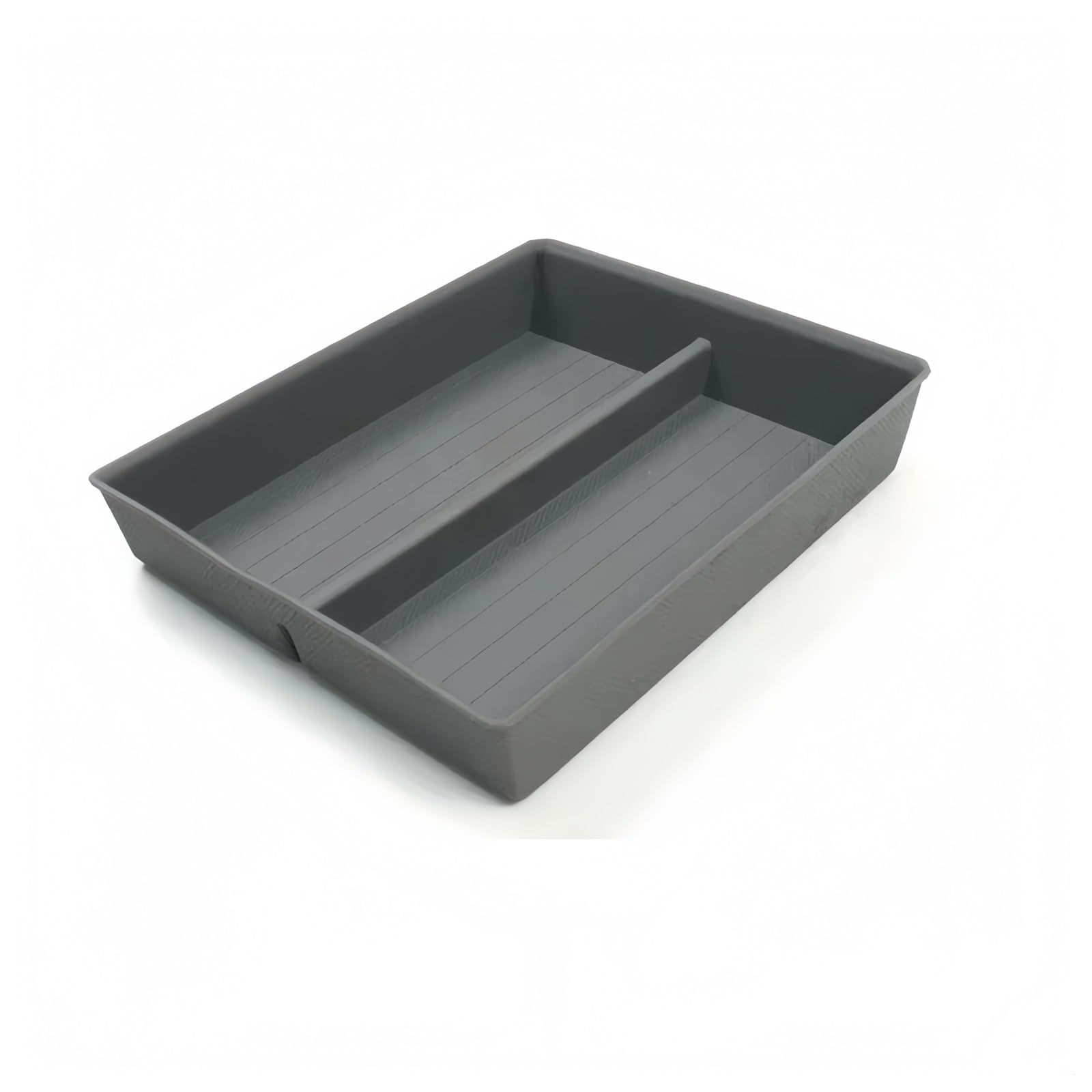 bssyung Center Console Organizer For Tesla for Model 3 Highland 2024 Center Console Storage Box Organizer Tray Armrest(Central Lower Grey)