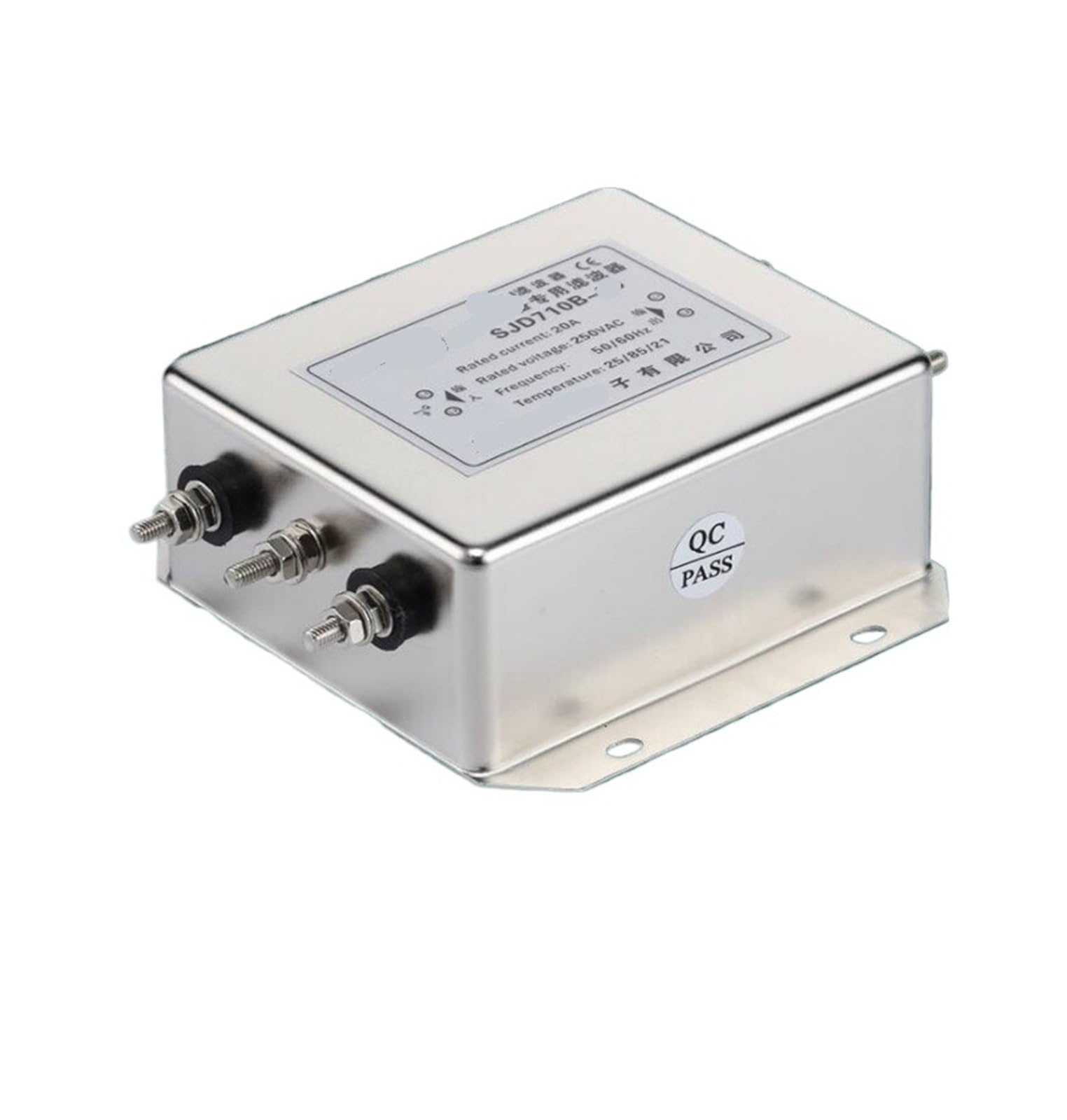 Filtre de puissance monophasé 220V pour un atelier ou studio sans bruits de fond