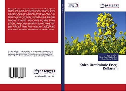 Kolza Üretiminde Enerji Kullanımı (Turkish Edition)