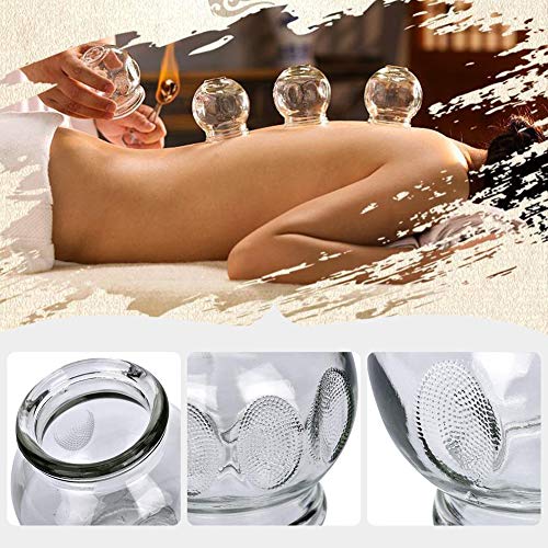 Feibrand Professionele Cupping Set Glas 12 Glazen Kopjes Fysio Massage Chinese Vuur Cuppen Therapie Vacuümzuiging - Image 5