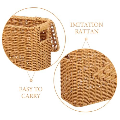 Panier d'optimisation d'espace étroit et haut, rangement rustique pour la cuisine - 4