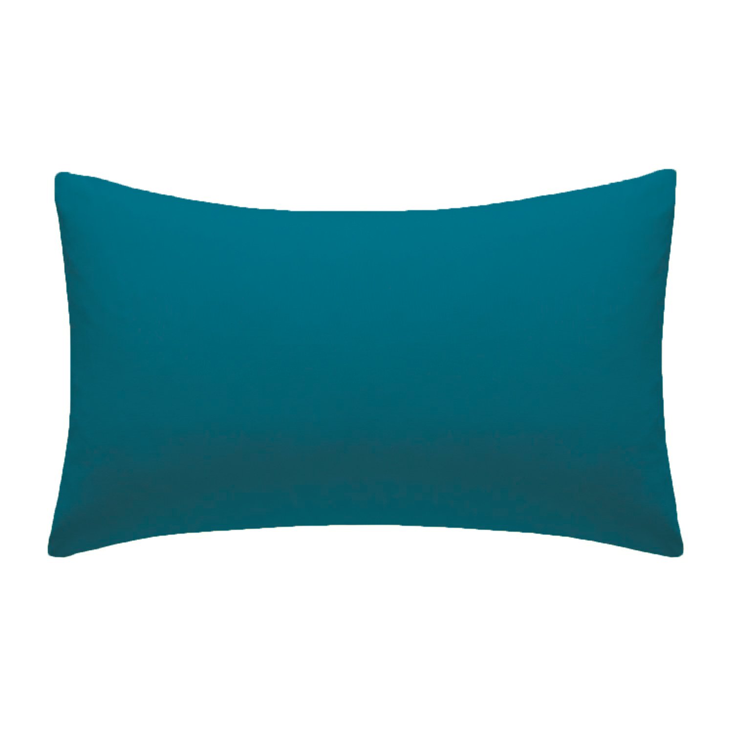 Teal Amigozone New 2 X Pillow Cases Housewife Plain Cover Polycotton Bedroom Pair Pack (Teal)