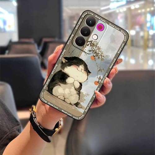 Phone Case Compatible with Realme15X 5G Global, TPU Dirt-resistant Animals Back Cover Phone Pouch Anti-dust Graffiti Shockproof 