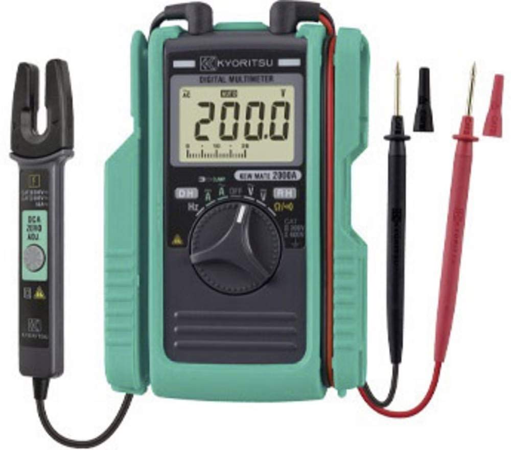 Kyoritsu KEW Mate 2000A Handheld Multimeter 3400 Counts 300V CAT III