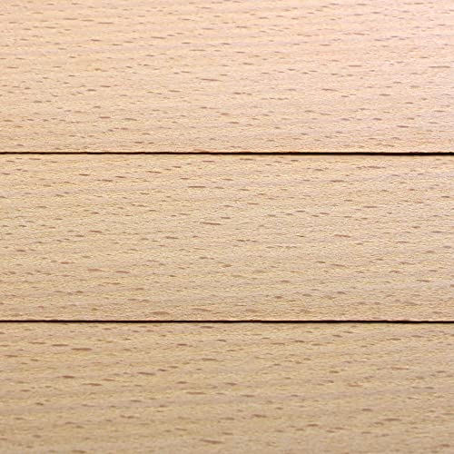 Mprofi MT® 15-16 Furniere Buche - Furnierholz - Bastelholz Platten - Furnier Zum Aufbügeln - Furnierstreifen für DIY - Holzfurnier Echtholz Perfekt für Bastelholz, Modellbau, Kreativ - FB/15-16