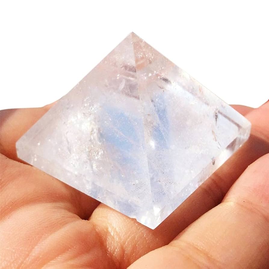 ✨新品未使用✨Christian UIbricht ピラミッド/イースター Amazon.co.jp: クリスタルピラミッド 天然の白い水晶研磨