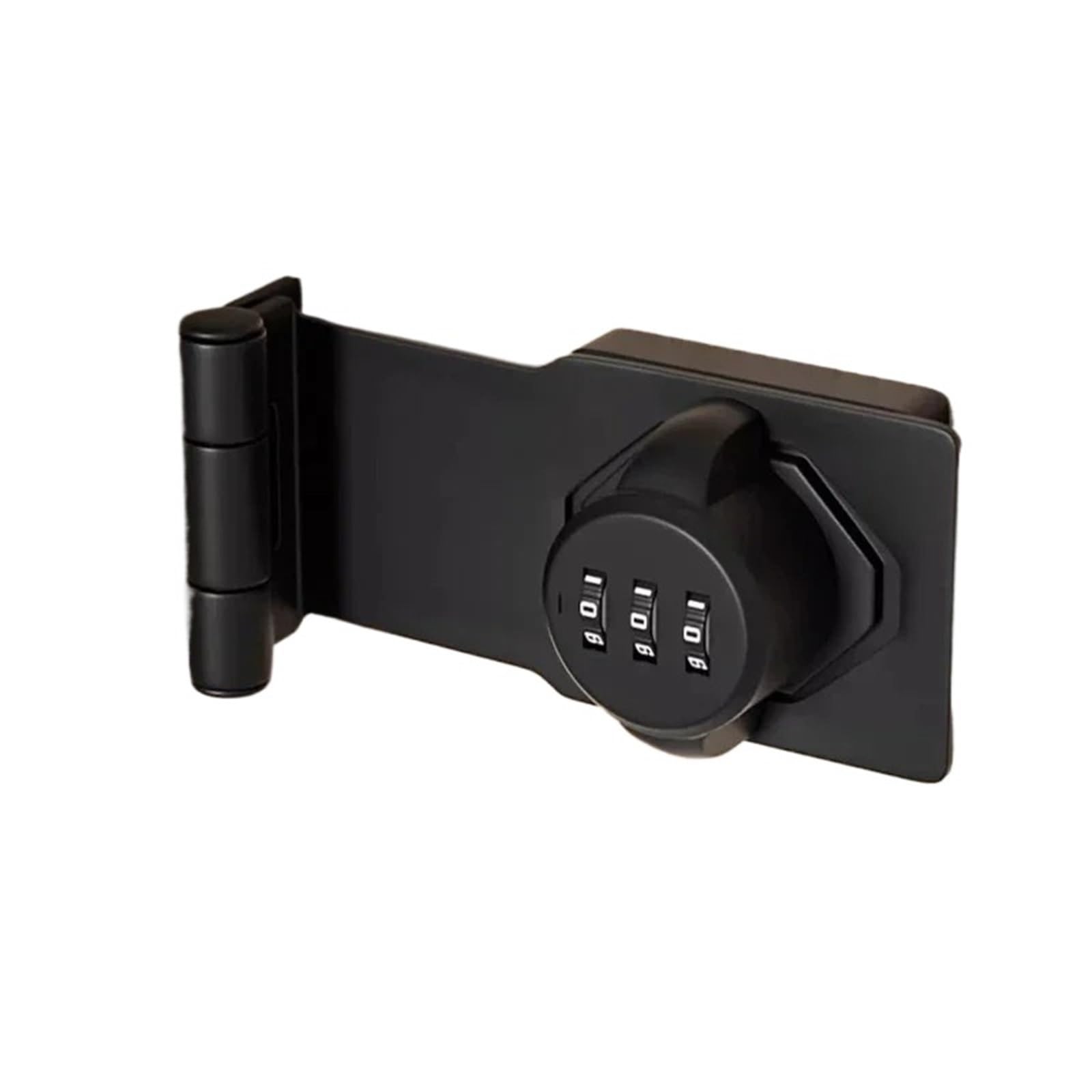 Sxolcoufoh B3 - Golden 90 Degree Right Angle Buckle Password Sliding Door Lock 1Pcs(B3-Golden)