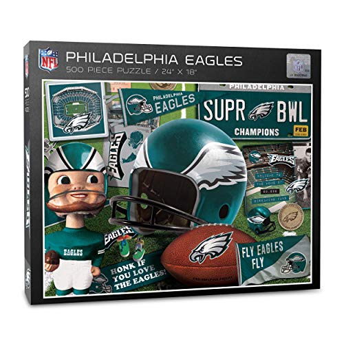 Image of YouTheFan NFL Retro Series Puzzle - 500 Pieces