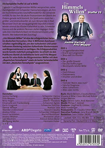 DVD Um Himmels Willen Staffel 16, estuche de colección con discos 3